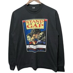 vintage 90s 1997 stand in the gap a secret assembly of men political Shirt top